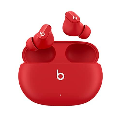 Beats Studio Buds – True Wireless Noise Cancelling Earbuds – Compatible with Apple & Android, Built-in Microphone, IPX4 Rating, Sweat Resistant Earphones, Class 1 Bluetooth Headphones Red