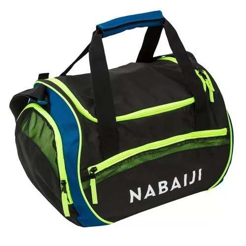 MALA DE NATAÇÃO 30L – Swim bag 500 30l blue yellow, no size (Entregue por Decathlon)  – Black Friday 2018