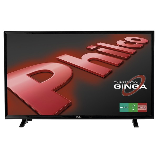 TV LED  32″ Philco PH32E31DG HD com Conversor Digital HDMI USB Closed caption 60Hz (Entregue por Shoptime)  – Black Friday 2018
