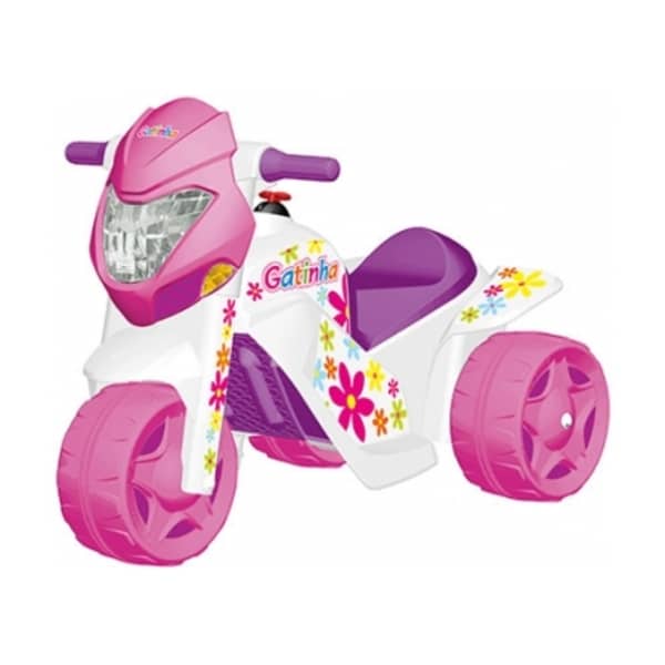 Moto Elétrica Infantil Ban Moto Gatinha 6v – Bandeirante (Entregue por Shoptime)  – Black Friday 2018