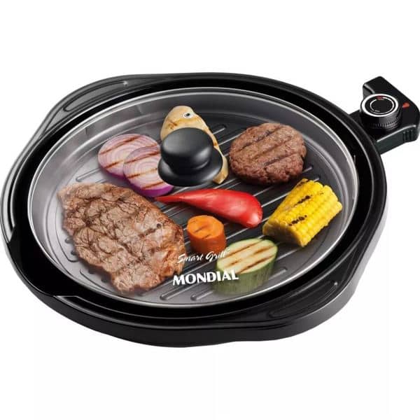 Grill Mondial Redondo Smart Grill 30 Preto (Entregue por Shoptime)  – Black Friday 2018