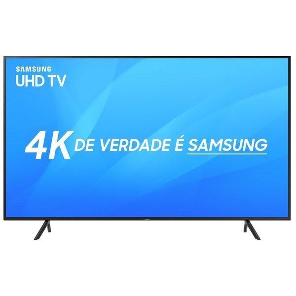 Smart TV LED 58 ´ UHD 4K Samsung NU7100 Visual Livre de Cabos HDR Premium Tizen Wi – Fi 3 HDMI Eletronicos (Entregue por Girafa)  – Black Friday 2018