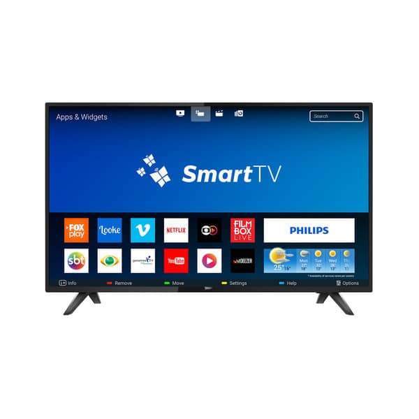 Smart TV LED 32" Philips 32PHG5813/78 HD com Conversor Digital 2 HDMI 2 USB Wi-fi 60hz – Preta (Entregue por Shoptime)  – Black Friday 2018