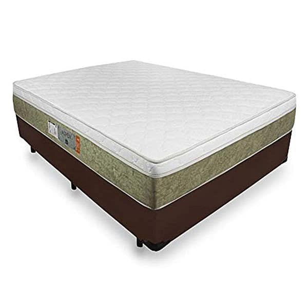 Cama Box Casal + Colchão De Molas Ensacadas – Comfort Prime – Aspen 138cm