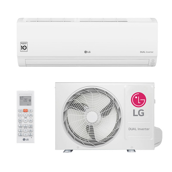 Ar Condicionado Split HW LG Dual Inverter 9000 Btus Quente/Frio 220V S4NW09WA5WA.EB2GAMZ (Entregue por Central Ar)  – Black Friday 2018