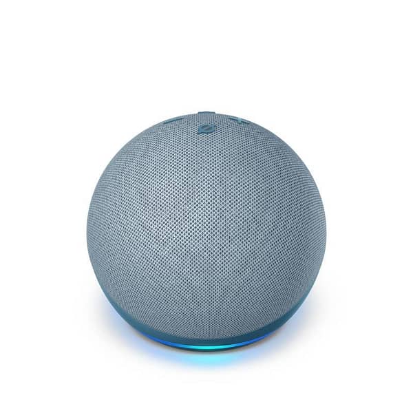 Echo Dot 4a Geração Smart Speaker Com Alexa – Cor Azul (Entregue por Girafa)  – Black Friday 2018