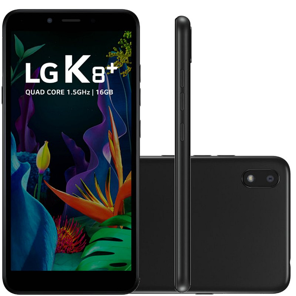 Smartphone Lg K8 Plus Preto 16gb 1gb De Ram Tela 5″ Dual Chip Camera (Entregue por Girafa)  – Black Friday 2018