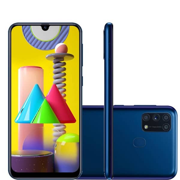 Smartphone Samsung Galaxy M31 Tela Infinita De 6.4″ 128gb 6gb Ram Câm (Entregue por Girafa)  – Black Friday 2018