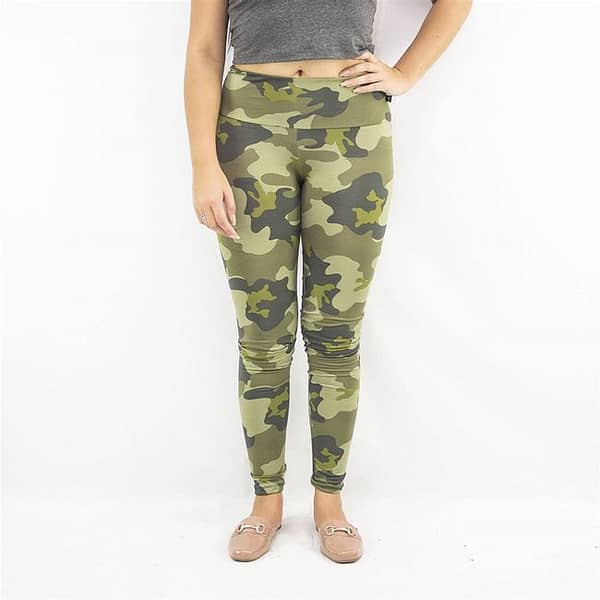 Legging Feminina Camuflada Etiqueta Anjuss CAMUFLADO VERDE P (Entregue por Anjuss)  – Black Friday 2018