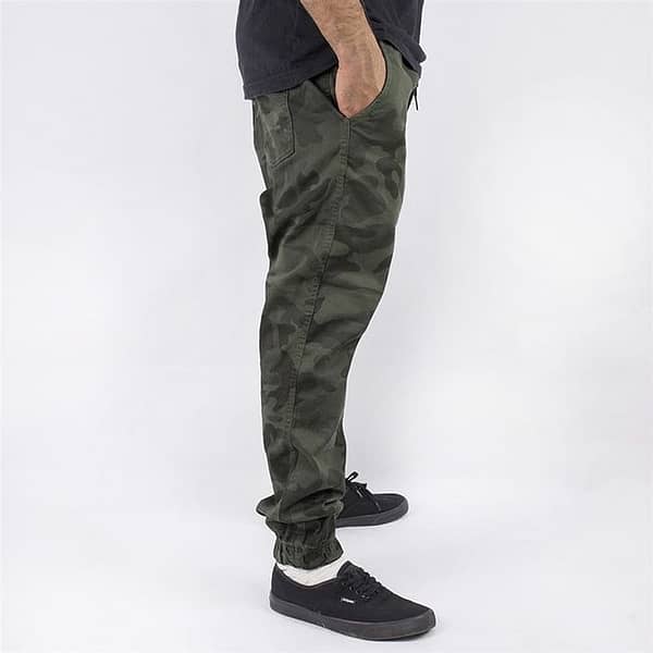 Calça Masculina Camuflada Jogging em Sarja CAMUFLADO VERDE PP (Entregue por Anjuss)  – Black Friday 2018