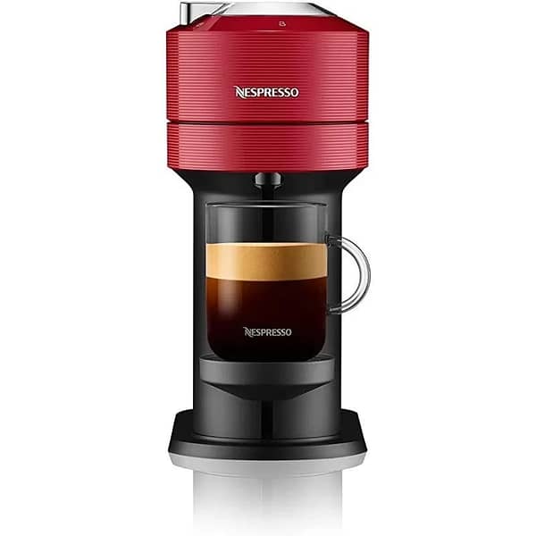 Cafeteira Nespresso Vertuo Next Gcv1-br-re-ne 1350w 110v Vermelho Cereja (Entregue por Girafa)  – Black Friday 2018