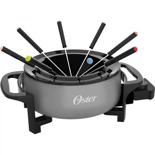 Panela Elétrica Oster Para Fondue Onfd100 1000w 110v Cinza (Entregue por Girafa)  – Black Friday 2018