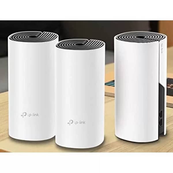 Roteador Tp-link Deco M4 (3-pack) Wi-fi Mesh Dual Band Ac1200 (Entregue por Girafa)  – Black Friday 2018