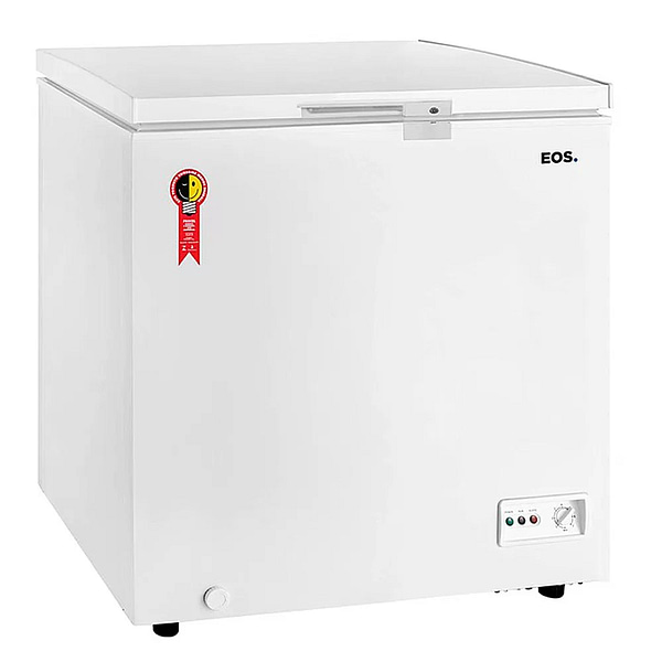 Freezer Eos 142L 1 Porta Horizontal Eco Gelo Efh150x Degelo Manual B15916 – Branco – Branco – 110 Volts (Entregue por Gazin)  – Black Friday 2018