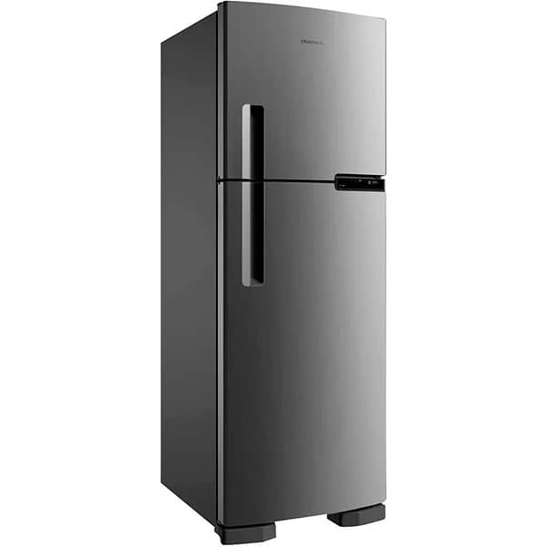 Geladeira Refrigerador Brastemp 375L Frost Free Duplex Cold Room Brm44hk – Inox – 110 Volts (Entregue por Gazin)  – Black Friday 2018